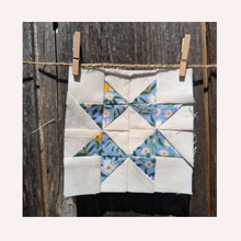 Load image into Gallery viewer, Ribbon Star FPP Quilt Block (1/4" seam)