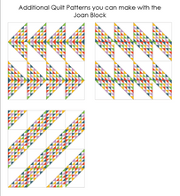 Load image into Gallery viewer, Joan Quilt FPP Pattern Throw Size