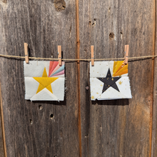 Load image into Gallery viewer, Shooting Star FPP Quilt Block (1/4" seam)