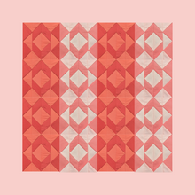 Load image into Gallery viewer, Friendship's Chain FPP Quilt Block (1/4" seam)