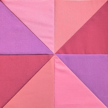 Load image into Gallery viewer, Windmill FPP Quilt Block (1/4" seam)