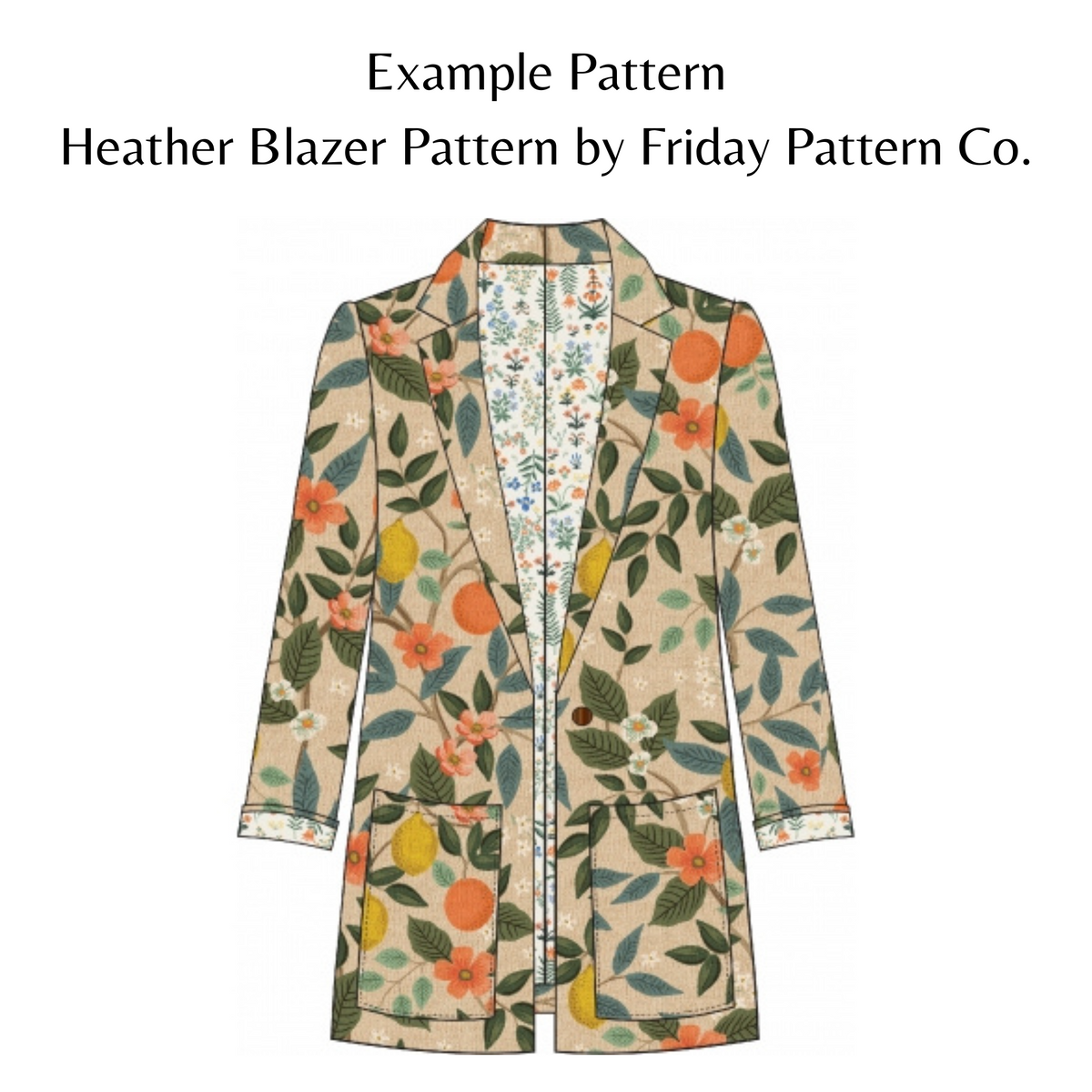 Rifle Paper Co. | Bramble | Daisy Fields Cream | Canvas – Block ...
